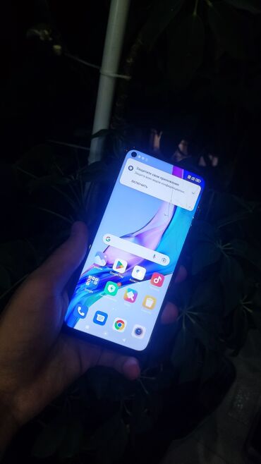 телефон бу 3000: Redmi, Redmi Note 9, Б/у, 64 ГБ, цвет - Синий, 2 SIM