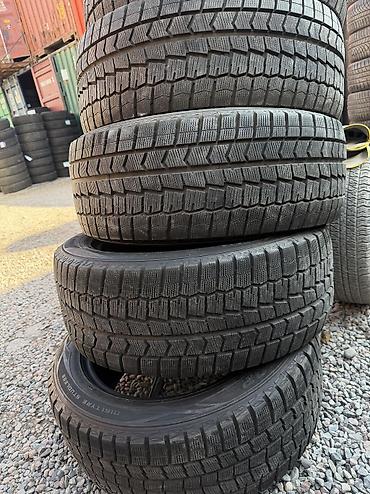 Шины 245 / 50 / R 18, Зима, Б/у, Комплект, Легковые, Япония, Dunlop