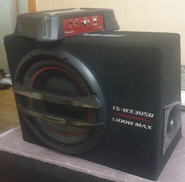 Dinamiklər və sabvuferlər: Pioneer avtomobil subwoofer və gücləndirici seti - Subwoofer: Pioneer