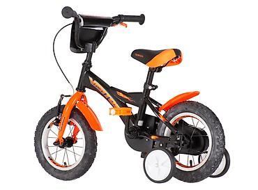 aviator jakne: Bicikl kids Visitor Truck 12" – crno/narandžasti - Dimenzija točkova — 4