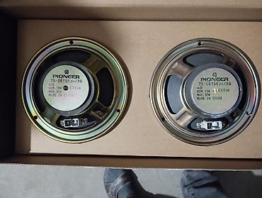 Динамики для авто: Продаю колонки от Pioneer 15-30w 16см и маленькие 13см, 3000с комплект — 2