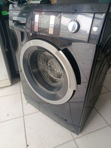 Paltaryuyan maşınlar: Paltaryuyan maşın LG, 7 kq, Avtomat, Qurutmasız, Kredit yoxdur — 8