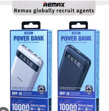 Powerbanklar: Powerbank 10000 mAh