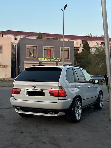 cangan cs 35: BMW X5 (E53) – ağ rəng, benzin, avtomatik ötürmə, tamötürücülü SUV — 3