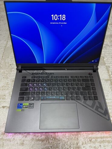 геймпад для игр: Ноутбук, Asus, 16 ГБ ОЗУ, Intel Core i7, 16 ", Б/у, Игровой