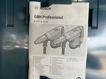 perforator bosch: Bosch GBH 8-45 D Professional SDS‑max perforator - Güclü ağır sinif — 1