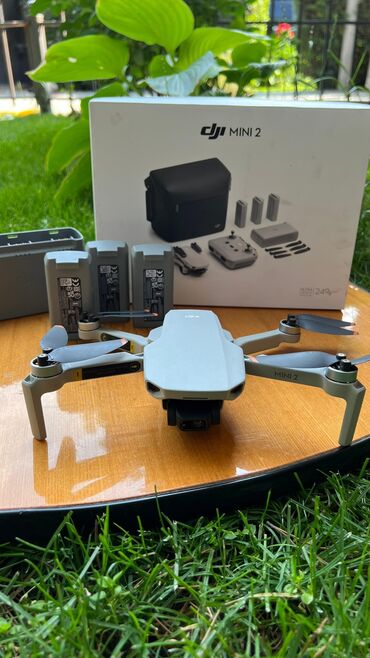 купить стиральную машинку в бишкеке: Продается Дрон Dji mini 2 combo Дальность полета 3км На Mini 2
