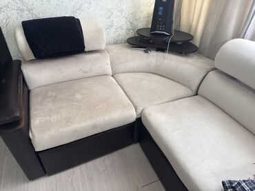 диваны продажа: Угловой диван, C подушками, Трёхместный и более, Велюр