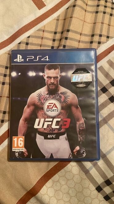 куплю ноутбук бу бишкек: Игра для PlayStation 4: EA Sports UFC 3 - Формат: дисковое издание