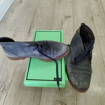 обувь ручной работы: Сапоги, 39, цвет - Синий