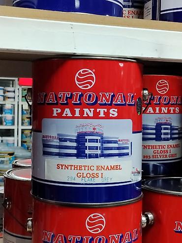 Эмаль: Эмаль National Paints Synthetic Enamel Gloss I - Тип: синтетическая — 1