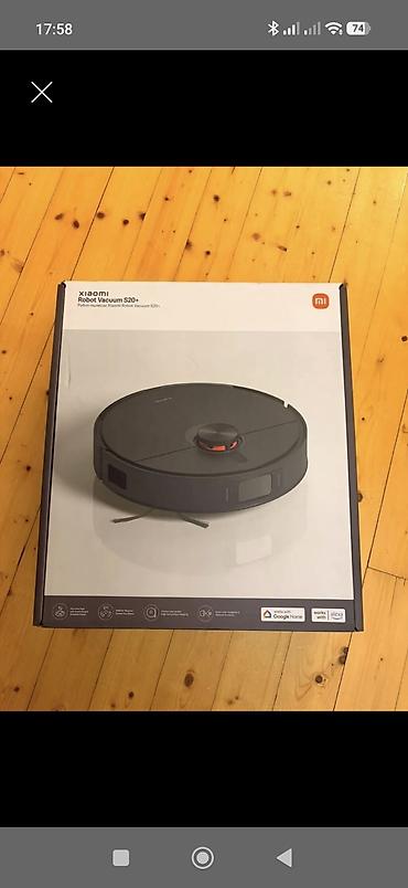 Elektronika: Xiaomi Robot Vacuum S20+ – ağıllı robot tozsoran - Güclü soruş gücü — 1