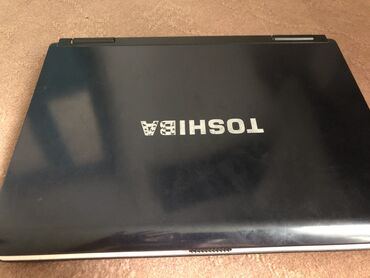 муз колонки: Ноутбук, Toshiba, Колдонулган, Татаал эмес тапшырмалар үчүн, эс тутум HDD