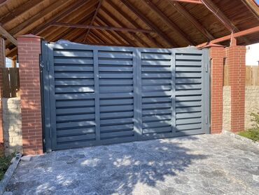 Откатные ворота: Автоматические ворота Секционый Рольставни Распашные Откатные — 7