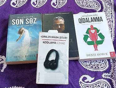 Reykalar: 350 manata alınıb 3 kitab Qulağlığda 9 təlgin var Deniz Egece — 1
