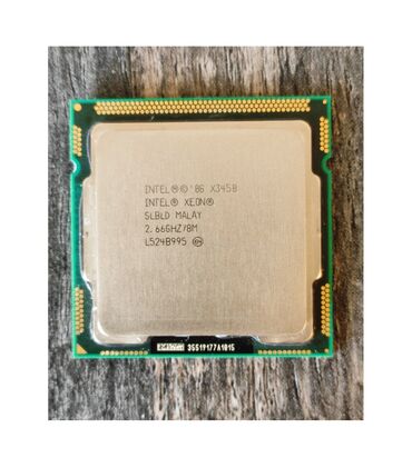 процессор 1156: Процессор, Б/у, Intel Xeon, 4 ядер, Для ПК