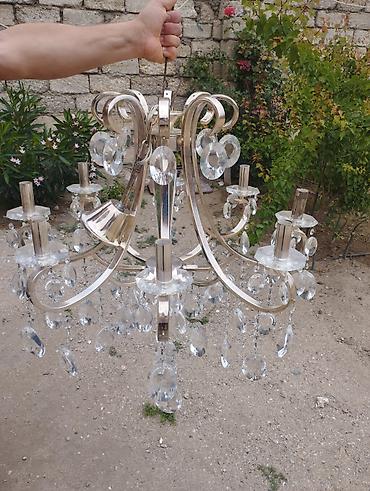Çılçıraq, 8 lampa, Metal