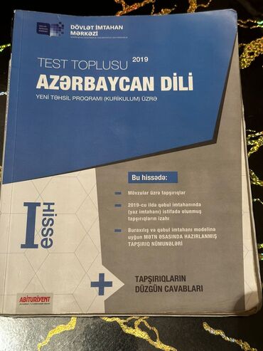 ingilis dili test toplusu 1 ci hisse pdf yüklə: Dim Test toplusu 1ci hissə
Azərbaycan dili