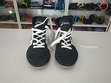 100% кожаные борцовки ASICS в спортивном магазине SPORTWORLDKG