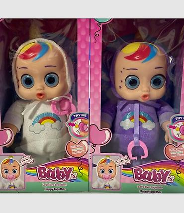 бебе: Cry Babies Пупс для девочки IMC Toys (Край Беби) - Интерактивная — 2