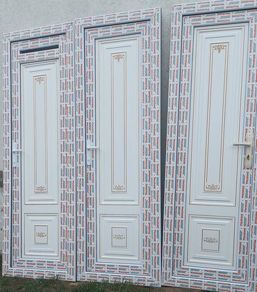 Plastik qapılar: Yeni Plastik qapı Zamok ilə, Zəmanətli, Pulsuz quraşdırma, Ödənişli çatdırılma, Rayonlara çatdırılma, Pulsuz çatdırılma — 5
