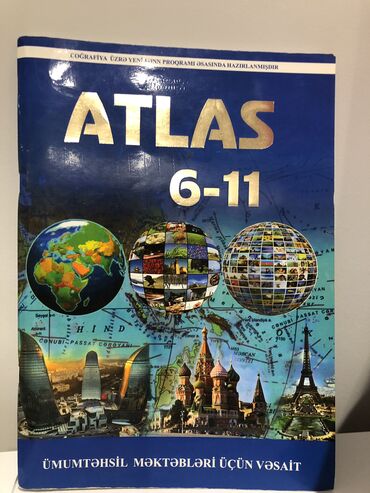 cografiya 9 pdf: Coğrafiya atlas 6-11 Yenidir heç işlənmiyib. 6 manata alınıb, 4