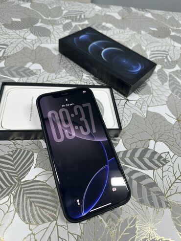 телефон 12 про макс: IPhone 12 Pro Max, Б/у, 512 ГБ, Pacific Blue, Коробка, 76 %