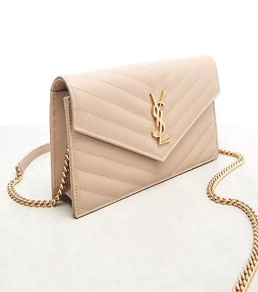 canta kisi ucun: Saint Laurent “Monogram” zəncirli çiyin/çarpaz çanta - Model: YSL — 4