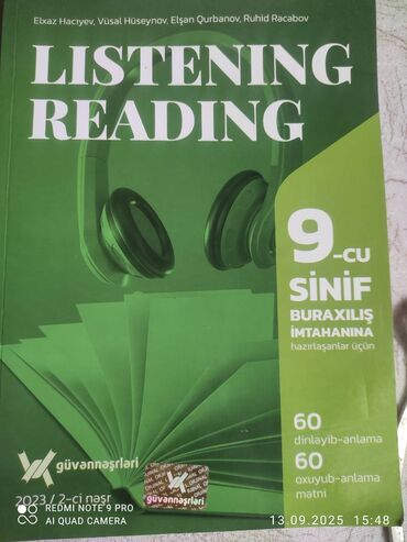 Uşaq dünyası: İngilis ve riyaziyyat kitabi
9 cu sinif ucun hazirliq jurnallari