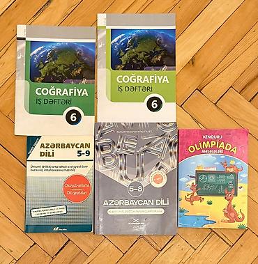 Книги и журналы: 6-cı sinif üçün dərslik və əlavə vəsaitlər toplusu Paketə daxil olan — 2