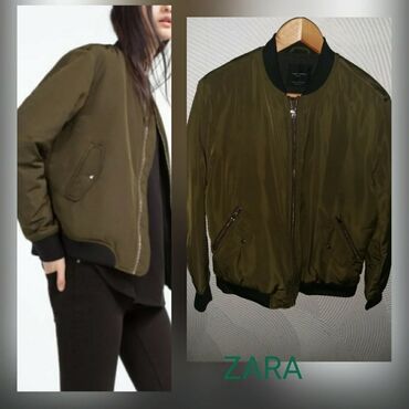 zenske bomber jakne: Nova Zara bomber jakna M Prelepa nova zenska bomber jakna,savrsena za at lalafo.rs zenske bomber jakne: Nova Zara bomber jakna M Prelepa nova zenska bomber jakna,savrsena za