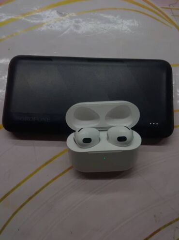 аирподс про оригинал: Вкладыши, Apple, Б/у, Беспроводные (Bluetooth), Классические