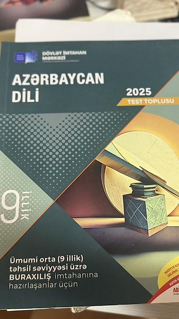 Testlər: Məhsul: “Azərbaycan Dili – 2025 Test Toplusu” Nəşriyyat: Dövlət — 1
