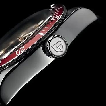 Ručni satovi: PAGANI DESIGN PD-1671 - 42mm - Crvena - Tudor BB58 Homage Potpuno nov — 5