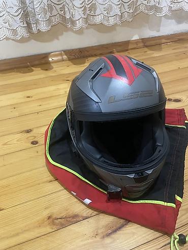 moto satış: LS2 kask satilir. Vizoru yoxdur. Ideal veziyetdedir. Gopro ucun iki — 2