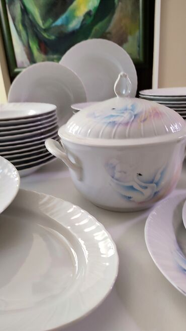 Kompleti posuđa: Vintage porcelanski servis za ručavanje, iz stare Jugoslavije, marke — 2
