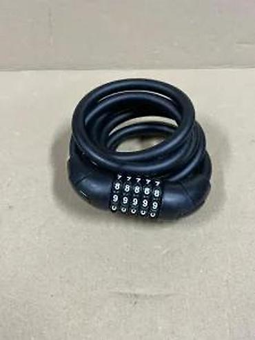 Dodaci za bicikl: Katanac za bicikl sa šifrom – 5-cifarski - Sigurnosni spiralni kabl — 8