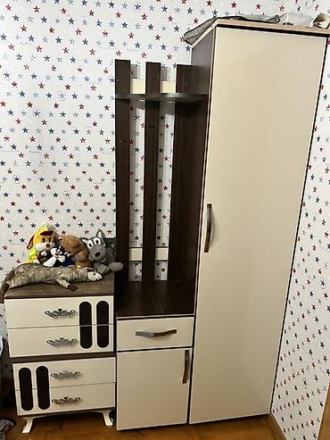 usaq otagi ucun dolab: Uşaq otağı üçün çoxfunksiyalı mebel dəsti - Tərkib: sağda qapılı şkaf — 1