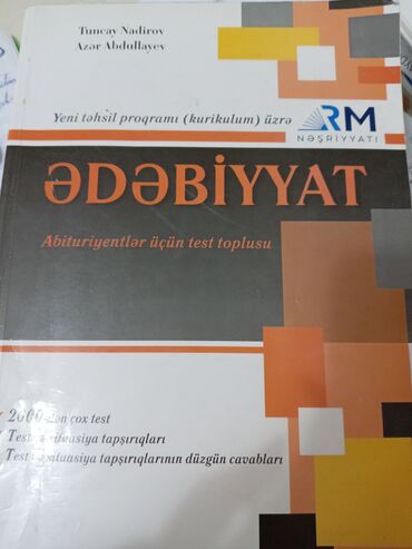 master n1 informatika test pdf: Ədəbiyyat fənni üzrə abituriyentlər üçün test toplusu. "RM Nəşriyyatı"