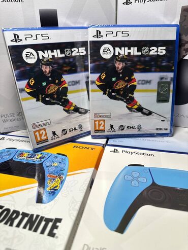 Наушники: NHL25 [ диск, PS5 ] 

Абсолютно новые диски. 
В наличии