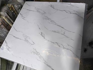 Самоклеящиеся обои: Страна производства: Китай, Вид принта: Мрамор, цвет - Серый, Новые — 21