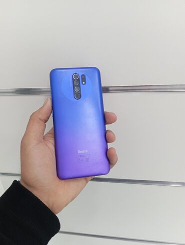 Xiaomi: Xiaomi Redmi 9, 64 GB, rəng - Boz, 
 Düyməli, Barmaq izi, İki sim kartlı