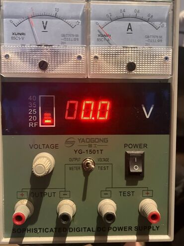 блок питания лабораторный: Лабораторный блок питания YAOGONG YG-1501T - Тип: регулируемый