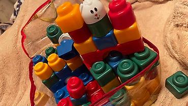 kinder jou: Новый конструктор для детей в прозрачной сумке на молнии с желтыми — 3