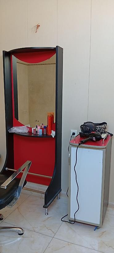 Salon, tibbi mebel: Gözəllik salonu üçün mebel dəsti - 2 ədəd salon iş stansiyası: iri — 1