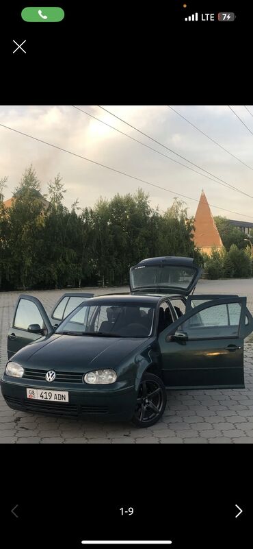 Volkswagen: Volkswagen Golf: 1999 г., 1.8 л, Механика, Бензин, Хэтчбэк