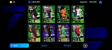 Kolleksiya kartları: EFootball hesabı – güclü komanda və zəngin kart kolleksiyası - — 16