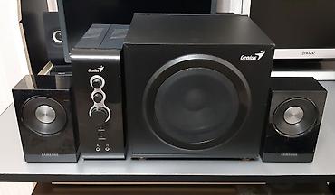 yamaha genos: Musiqi mərkəzi,dinamiklər.2+1 Akustik sistem — 1