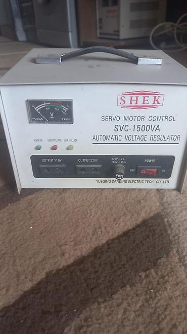 SHEK SVC-1500VA avtomatik gərginlik tənzimləyicisi (Automatic Voltage