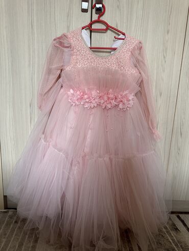одежда для охраны: Детское платье, цвет - Розовый